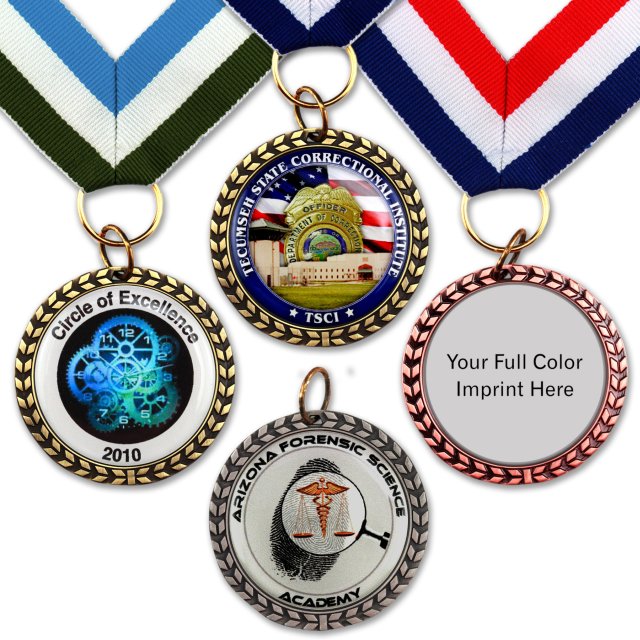 die cast medal recognition