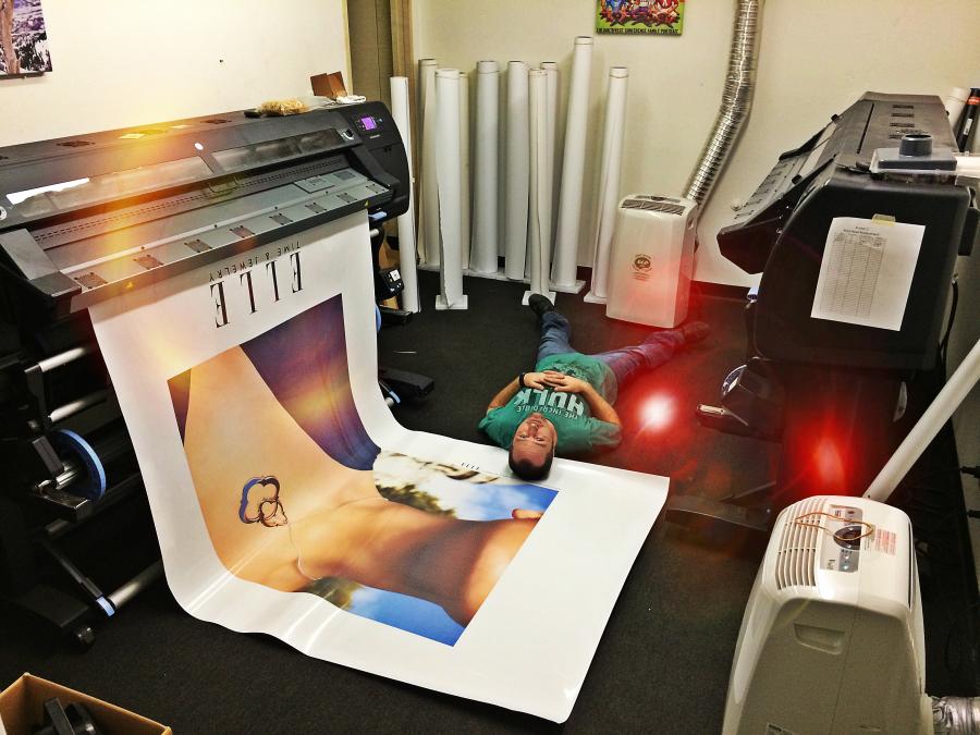 Latest technology for digital printing.